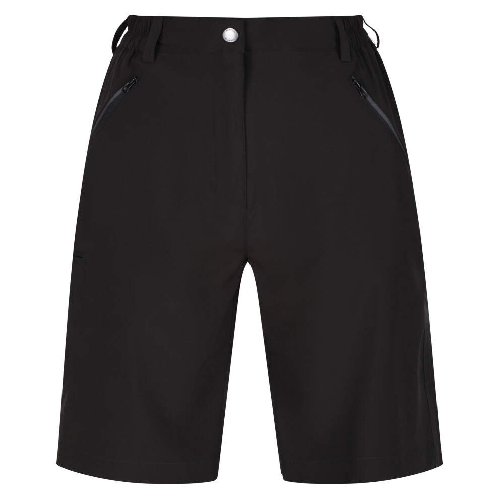 Regatta (34R, Black) Womens/Ladies Xert Stretch Shorts