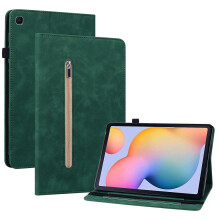 Hoesje/tabletcover met portemonnee- en standaard voor Samsung Galaxy Tab S6 Lite/Tab S6 Lite in effen