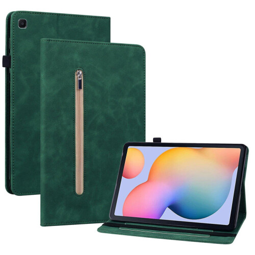 For Samsung Galaxy Tab S6 Lite/Tab S6 Lite Solid Color Tablet Case Tablet Cover Wallet Stand