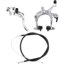 Voorremset voor Fixie racefiets/cruiser, fietsremset, remklauwset, zijtrekkende remset F
