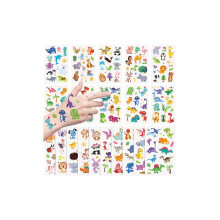 Frcolor 40 Sheets Children Tattoos Stickers Cartoon Body Tattoos Waterproof Animal Shaped Tattoos Stickers Fake Tattoos For Kids