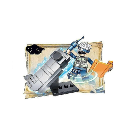 Ensemble de construction Naruto - Mini-jeu Kakashi pour garçons, idée cadeau parfaite