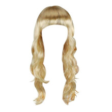 Blonde Wig 20" Long Wavy Hair Costume Party Cosplay Fancy Dress