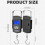Digital Hanging Scale 50kg Portable with Retractable Handle 4