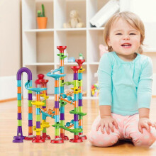 (As show, One size) Colourful Ball Run Slide Toy - Disassembly & Assembly Game for Kids