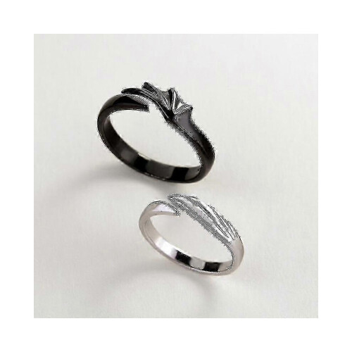 Toothless And Light Fury Adjustable Dating Ring Wigslar