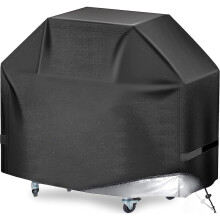 Housse de barbecue Sysy pour barbecue à gaz Weber Genesis, 3-4 brûleurs, 58 pouces, en tissu 420D robuste