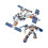 (As show, One size) Skylanders Transformer Mech Building Blocks toy 1