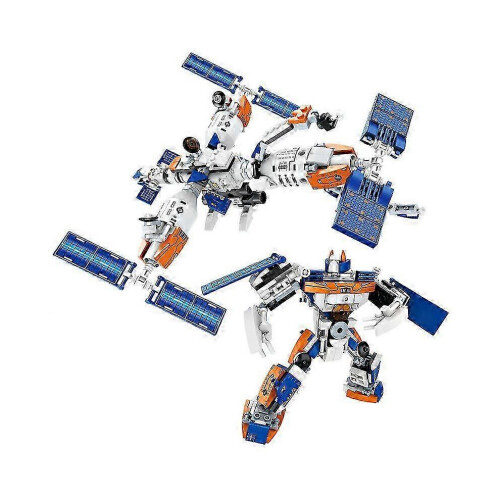 (As show, One size) Skylanders Transformer Mech Building Blocks toy