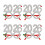 Snowflake Headband Set 2026 Christmas Party Accessory 4 Pcs 8