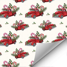 (As show, One size) Christmas Gift Wrapping Paper Sheets Beautiful Pattern Design for Kids Boys Girls Man Women 55x300cm/21.65x118.11in
