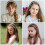 Glitter Headbands for Girls Thin Non-Slip 4-Pack 6