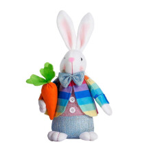 Kleurrijke paashaasjes, festivalpoppen, speelgoedfiguurtjes voor lentefeesten en andere feestelijke