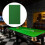 Billiard Table Cloth Replacement Cover Pre-Cut Green S 8
