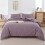 Boho Comforter Set Full Size Dusty Purple 3 pcs 4