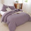Boho Comforter Set Full Size Dusty Purple 3 pcs 5