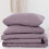 Boho Comforter Set Full Size Dusty Purple 3 pcs 8