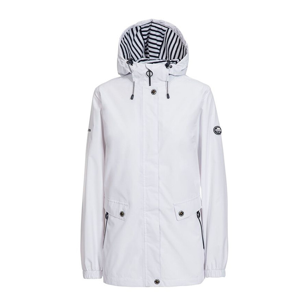 Trespass (Xxl, White) Womens/Ladies Flourish Waterproof Jacket