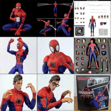 Handgjord Miles Morales: Unik Spider-Man-actionfigur för barnrum