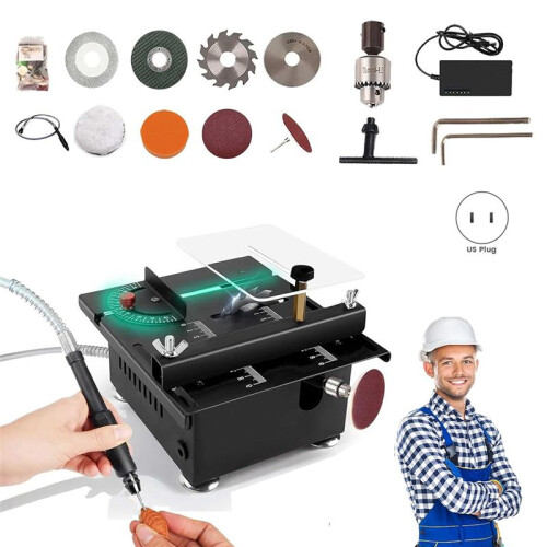 Multi-Functional Table Saw,  Table Saw,  Table Saw for Wood Cutting Crafts , US Plug 2