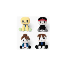 Blox Buddies Noob Plushie - Officieel Roblox-geïnspireerd knuffelbeest voor superfans