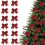 Small Red Bow Ornaments 3.5x4in 12Pcs 1
