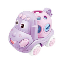 Toddler Cartoon Animal Inertia Car Toy with Push and Go Designs Fine Motor Develops Coordination Toy