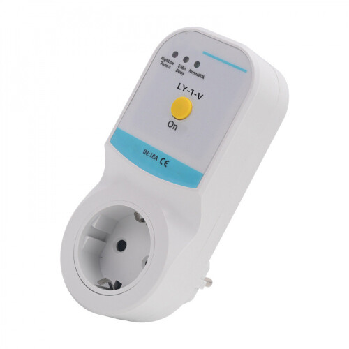 Metering Socket 220V 16A with Overvoltage Undervoltage