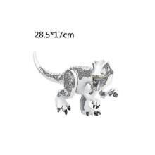 Jurassic Dinosaur World Series - Bouwblokken voor Triceratops en Indominus Rex