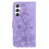 Purple PU Leather Flip Wallet Case for Samsung Galaxy S24 4