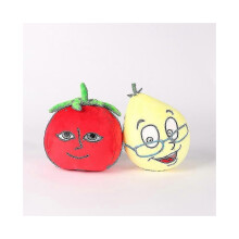 Frau Zitronen und Herr Tomaten Plüschtier Spielfigur Weiche Stoffpuppe für Kinder Geschenk