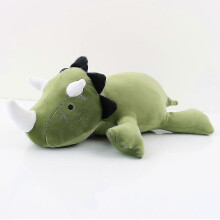 38 cm großes, beschwertes Dinosaurier-Plüschtier, Cartoon-Kuscheltierkissen, weich, niedlich, Geburtstagsgeschenk