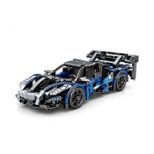 (As show, One size) Creative City Car High-Tech Vehicle Supercars Senna GTR MOC Speed Champions Building Blocks Bricks Classic Model Toys For Kids