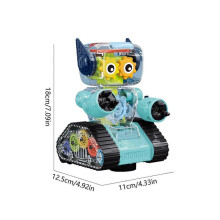 Cartoon Musical Robot Nieuwigheid Mini Elektrisch Grappig Speelgoed Realistisch voor Creatieve Benodigdheden