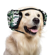 Paraorecchie per cani, protezione acustica e uditiva per cani di taglia media e grande, comodi paraorecchie