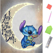 Kit per pittura con diamanti, kit di arte con diamanti per bambini e adulti, trapano rotondo completo