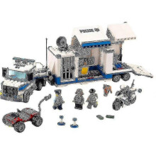(As show, One size) 10657 Mobile Command Center City City Series 60139 Building Block Toy Gifts