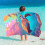 Beach Towel Super Lightweight Colorful Sandproof 8