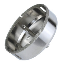 Diamanthålsåg 100 mm 4 tum med centrumborr för keramik, porslin, kakel, glas, granit, kvarts, marmor,