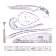 Doe-het-zelf naailiniaalset, kleermakersset, Franse curve liniaal, accessoires, gebogen liniaal, patroonontwerp