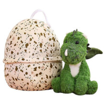 Dinosaurier-Plüschtier mit großem Dinosaurier-Ei, Plüschtiere für Jungen, Mädchen, Babys, Kinder und