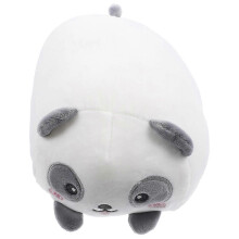 Pluche knuffel, sierkussen in de vorm van een panda, zacht en pluizig knuffelkussen