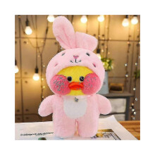 Plüschtier 30 cm Kleine gelbe Ente Puppe Lala Fanfan Ente Plüschtier Ente Geburtstagsgeschenk Geschenk