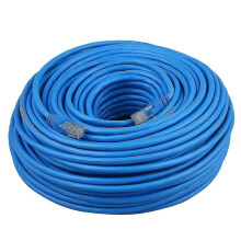 Platte Cat6 Ethernetkabel 100m / 1000Mbps netwerk RJ45 platte kabel van 5m tot 50m lengte: 50m Cat6