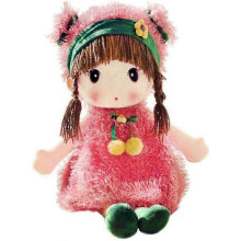 Peluche Kawaii de 43 cm (17 pouces), une adorable petite fille. Un cadeau idéal pour les enfants et