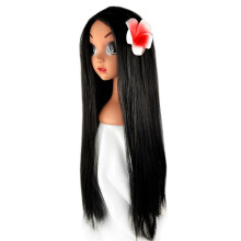 Encanto Isabela Accessory Wigs 70cm With Flowers Cosplay Headwear