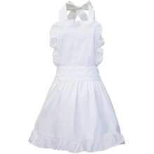Tablier vintage tendance à volants, tablier de cuisine rétro, joli tablier pour femme