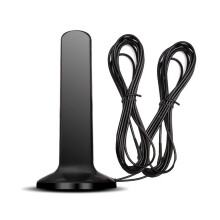 Antenne GSM 4G/5G 600-6000 MHz, gain élevé 12 dBi, omnidirectionnelle, à base magnétique pour CPE