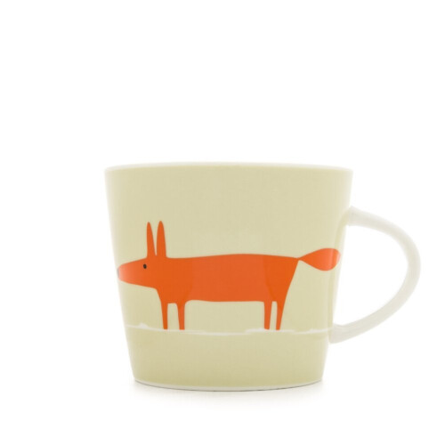 Scion Mr Fox Mugg, 0,35L - Orange & Neutral