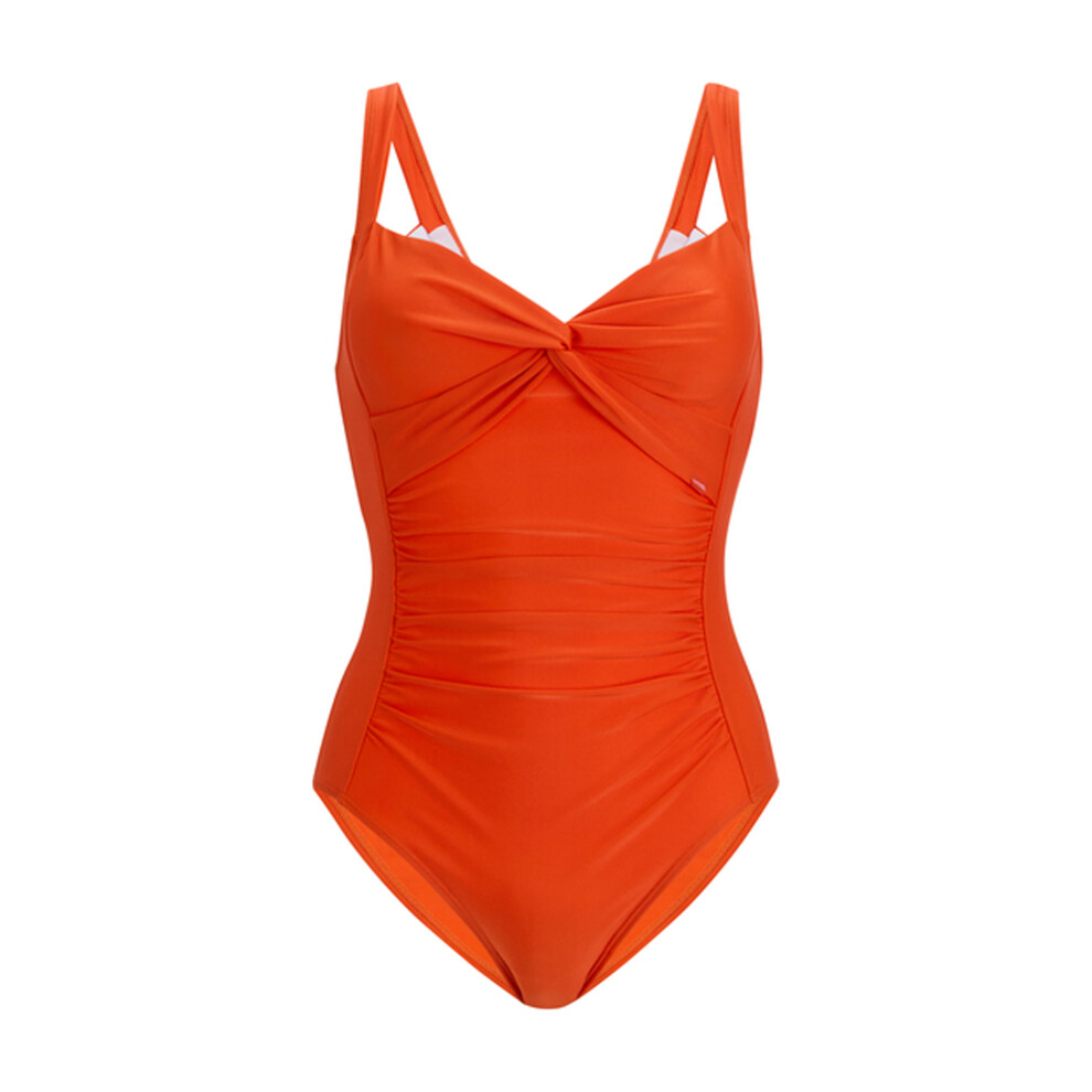 Regatta (12 Uk, Tangerine Tango) Womens/Ladies Sakari Tummy Control One Piece Swimsuit